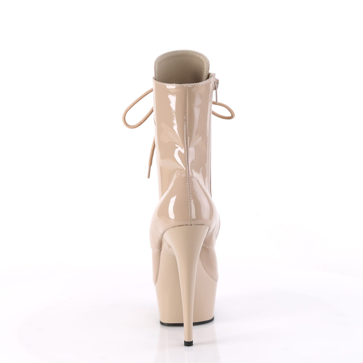 Pleaser DELIGHT-1020 Damen Stiefelette Beige  EU 43