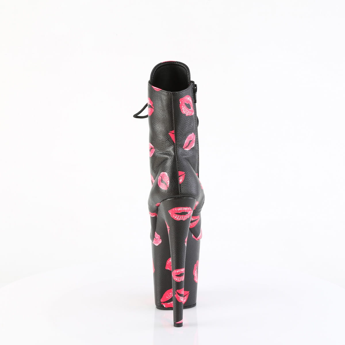 Pleaser FLAMINGO-1020KISSES Damen Stiefelette Schwarz  EU 35