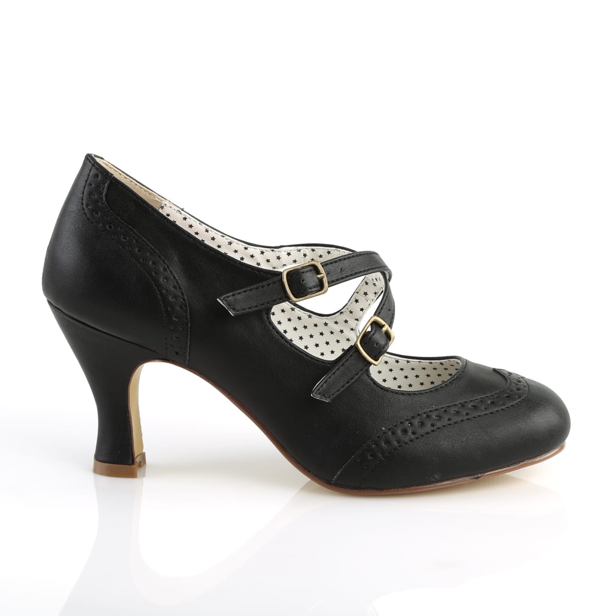 Pin Up Couture FLAPPER-35 Damen Pumps Schwarz  EU 36
