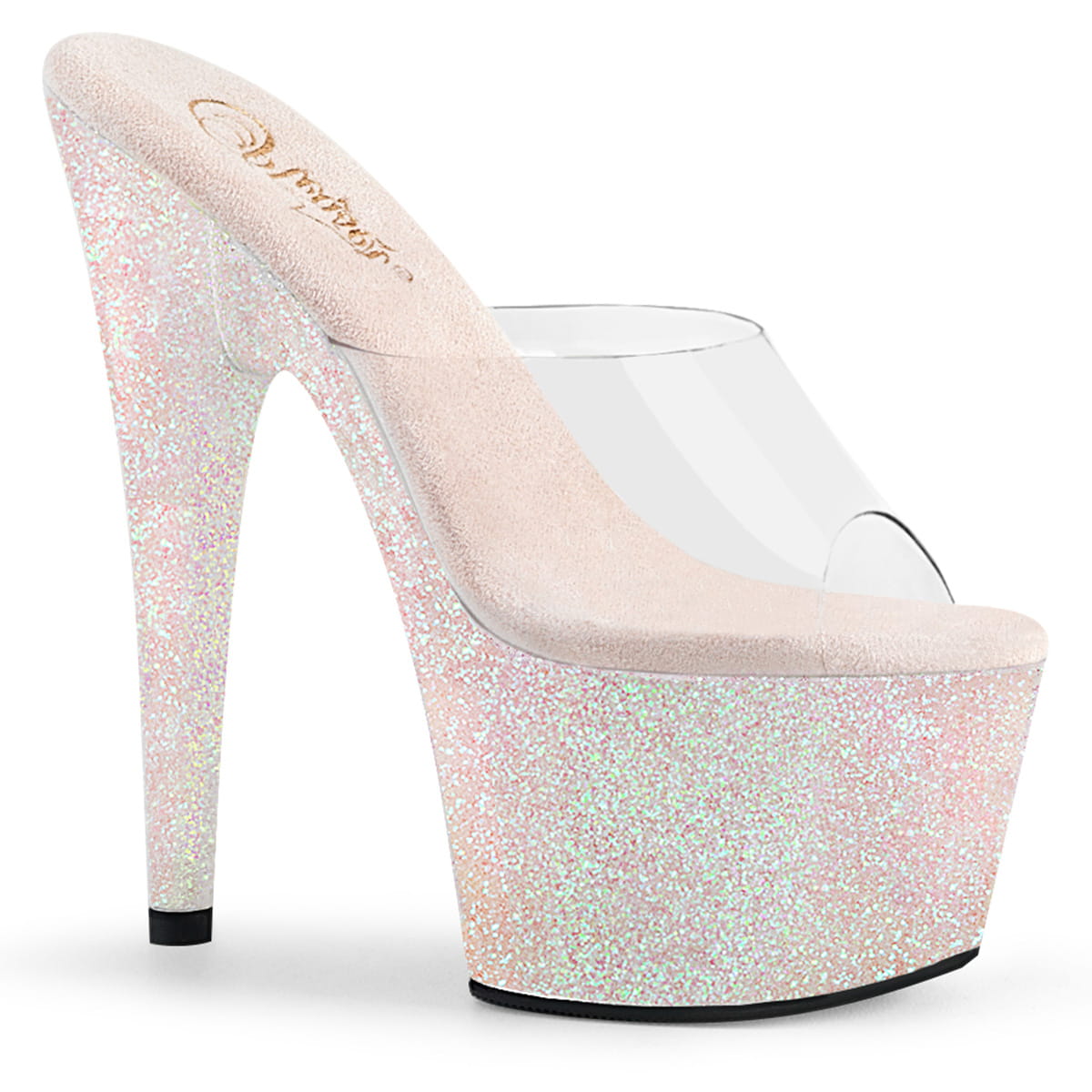 Pleaser ADORE-701HMG Damen Slipper Transparent EU 35