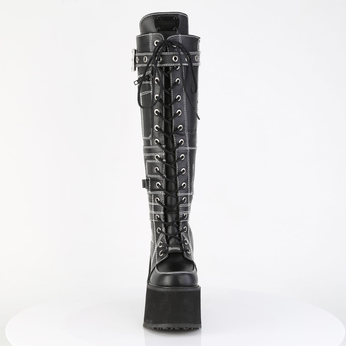 DemoniaCult SWING-260 Damen Stiefel Schwarz  EU 39