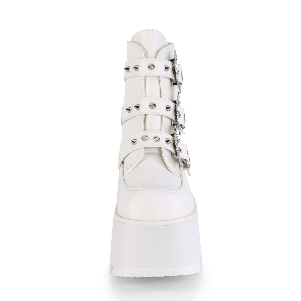 DemoniaCult ASHES-55 Damen Stiefelette Weiß  EU 39
