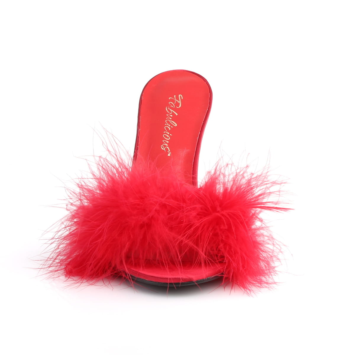Fabulicious CLASSIQUE-01F Damen Slipper Rot  EU 36